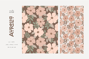 Aurelia Floral Pattern Collection