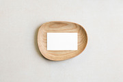Tan Business Card Photo Mockups, a Product Mockup by Moyo Studio (Thumbnail 8 of 9)