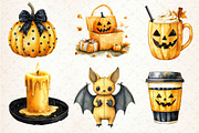 Cozy Halloween Sublimation Clipart, an Illustration by Dream Creation (Thumbnail 2 of 7)
