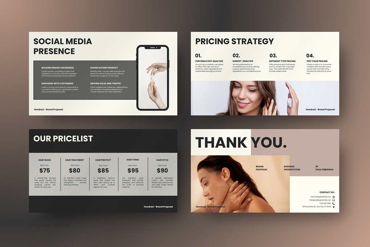 Hundred - Brand Proposal preview 5