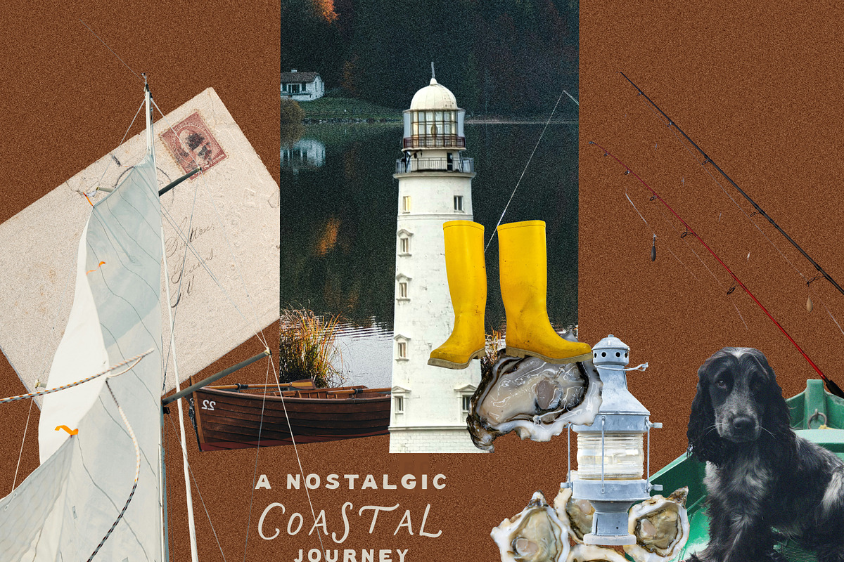 Coastal Autumn Heritage Mixed Media, an Object Graphic by Laras Wonderland (Photo 4 of 12)