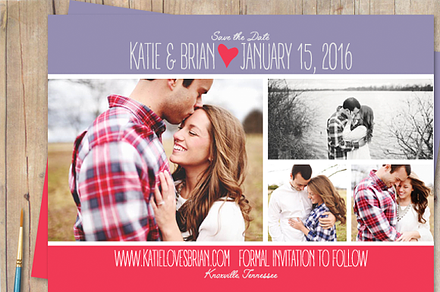 Save The Date Photographer Templates