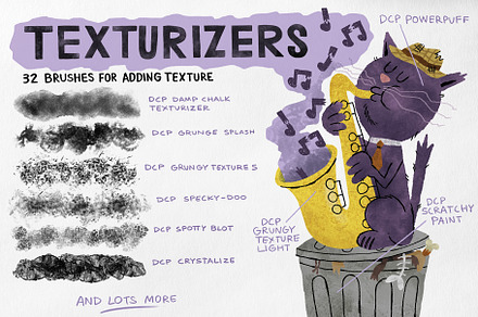 Photoshop Texturizer Brushes