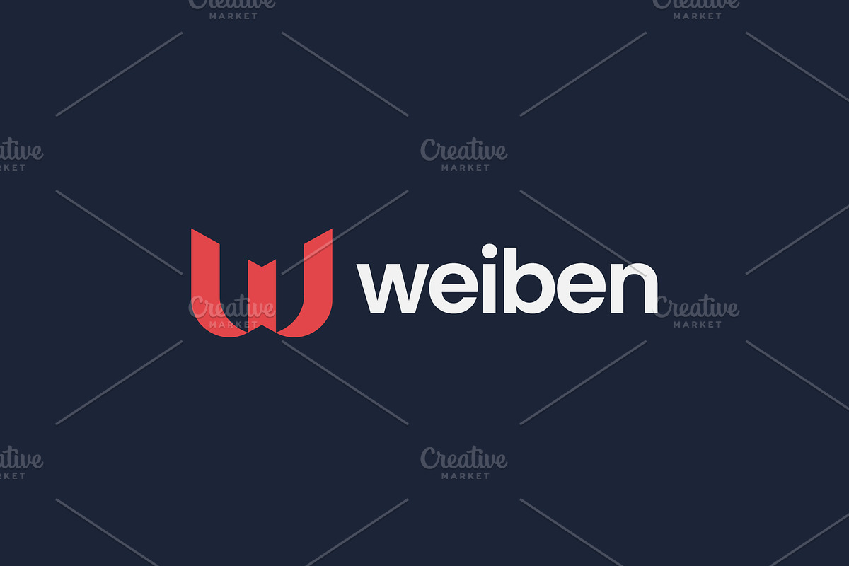 W letter minimal logo design, a Branding & Logo Template by Amadul11 (Photo 1 of 4)