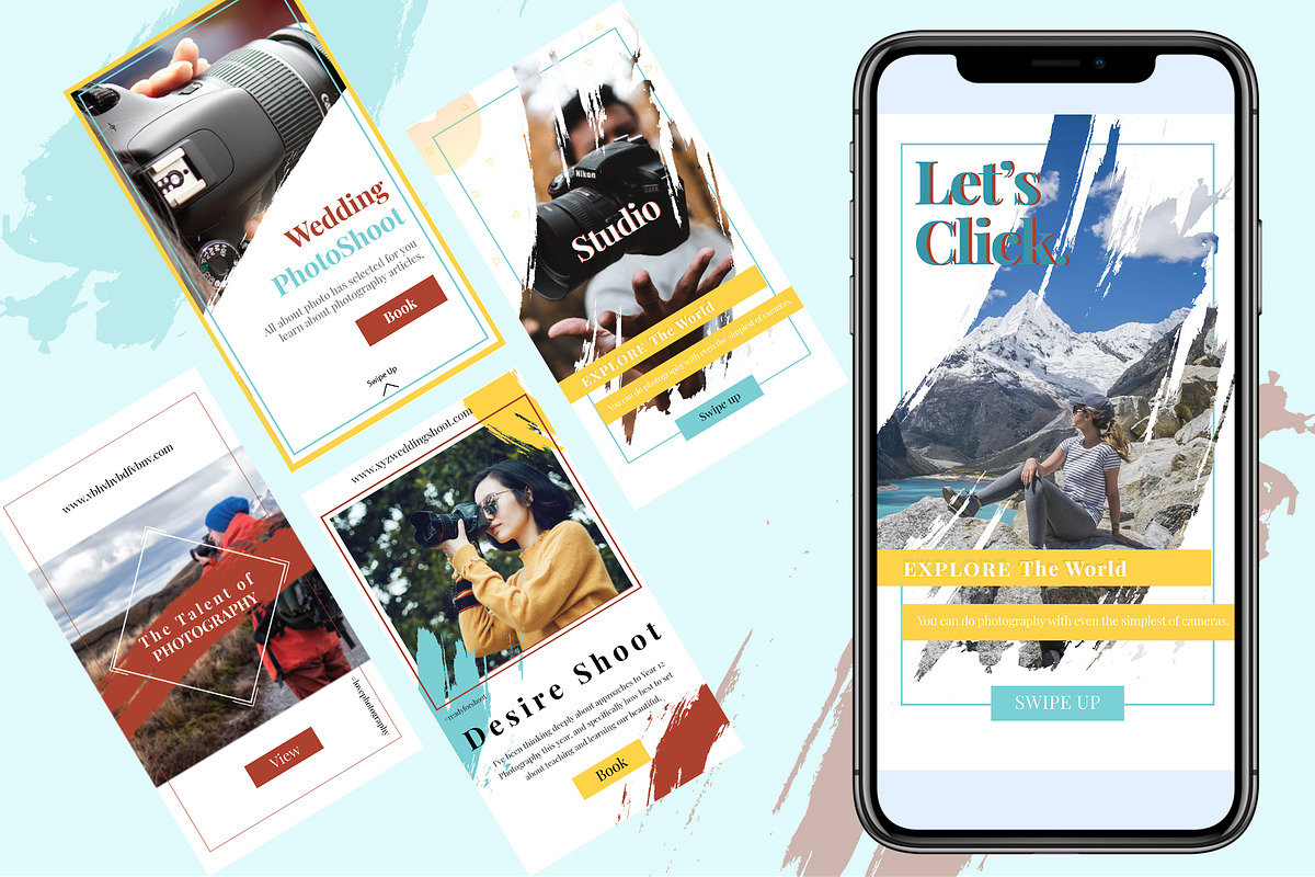 Photography Instagram Templates Kit, a Social Media Template by Mehul Munjani (Photo 6 of 7)