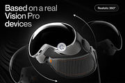 Apple 3D Vision Pro, an Object 3D Model by Illustraly Design (Thumbnail 6 of 8)