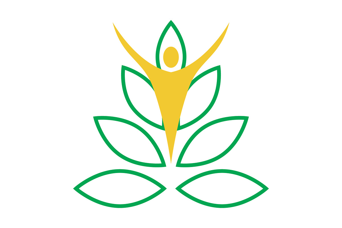 Wellness logo design template, a Branding & Logo Template by Sumberpangan (Photo 1 of 3)