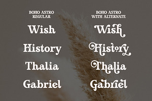 Boho Astro - Vintage Slab Serif