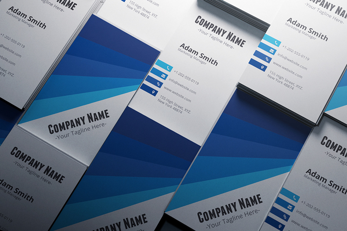 Corporate Business Card V2, a Business Card Template by Shahjhan (Photo 1 of 2)