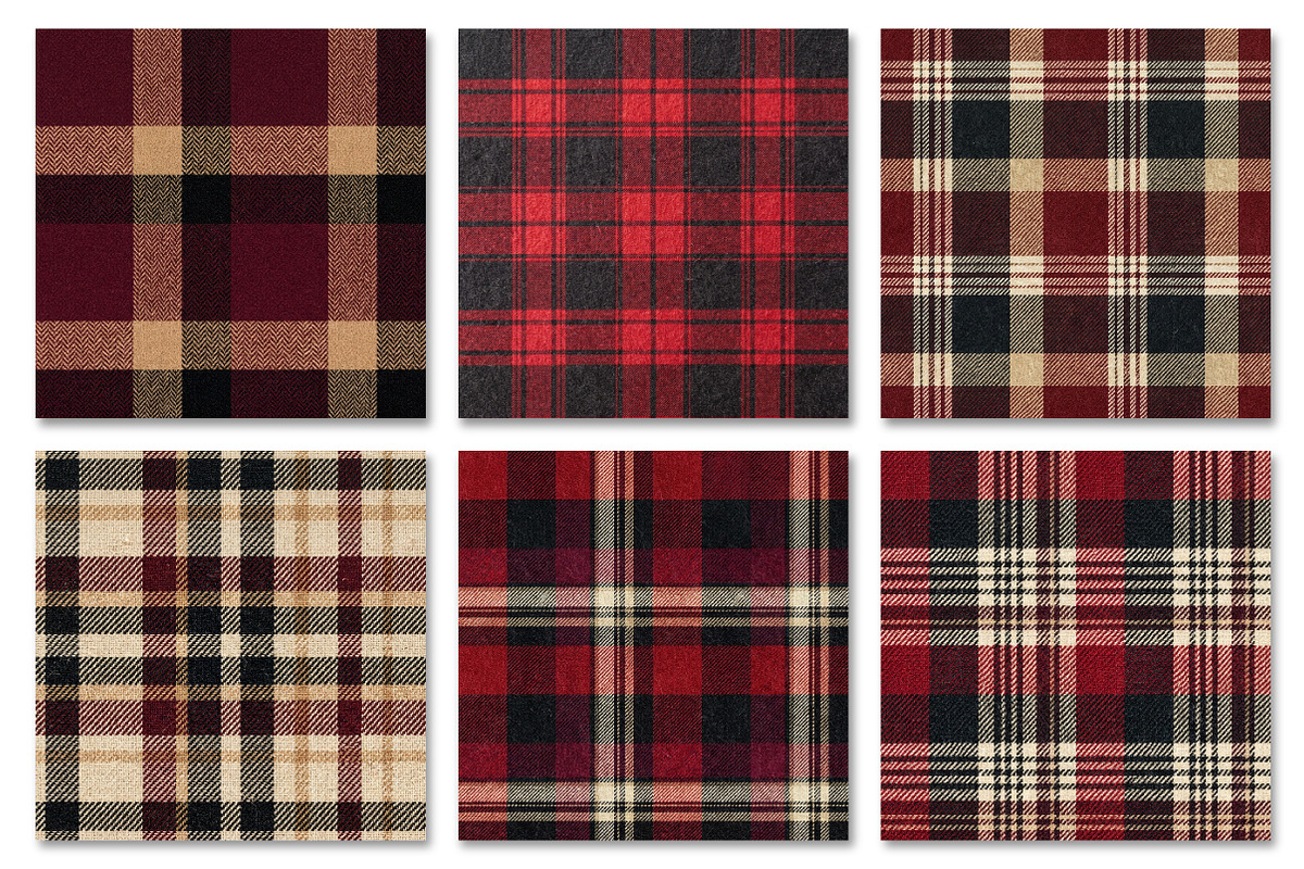 Rustic Lumberjack Buffalo Plaid, a Pattern Graphic by Dream Creation (Photo 5 of 6)