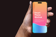 iPhone 14 Pro in Hand Mockup, an iPhone Mockup by Modern Studio (Thumbnail 4 of 7)