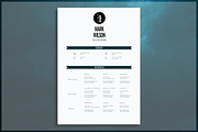 Modern Resume Template | CV Template, a Resume Template by introDuice - CV / Resumes (Thumbnail 5 of 6)