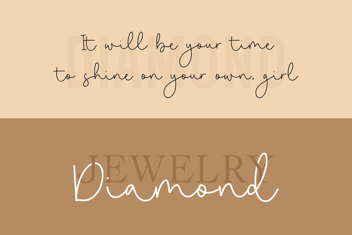 Goldwind - Casual Monoline Font, a Script Font by Letterative Studio (Photo 5 of 7)