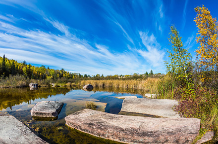 Indian summer in Canada, a Nature Photo by kavram