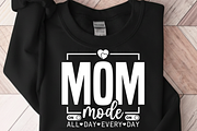 Mom Mode All Day Everyday Shirt, a Graphic by Vector Portal (Thumbnail 11 of 13)