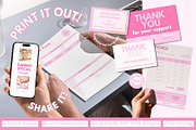 Pretty in Pink Branding Starter Kit, a Social Media Template by Hell Yeah Designs (Thumbnail 11 of 13)