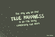 Cacography - Handwritten Font, a Sans Serif Font by Bouchard Designs (Thumbnail 6 of 7)