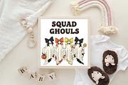 Squad Ghouls PNG Halloween, a Work Illustration by CraftArtStudio (Thumbnail 4 of 4)