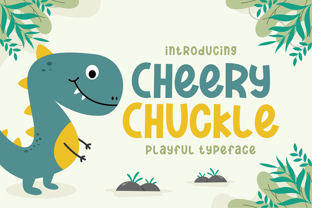Cheery Chuckle Font, a Sans Serif Font by alanwarstd (Photo 1 of 5)