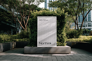 Urban Garden Digital Screen Mockup, a Mockup by Northink (Thumbnail 1 of 2)