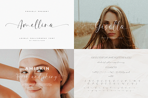 Calligraphy Font Bundle Voll II