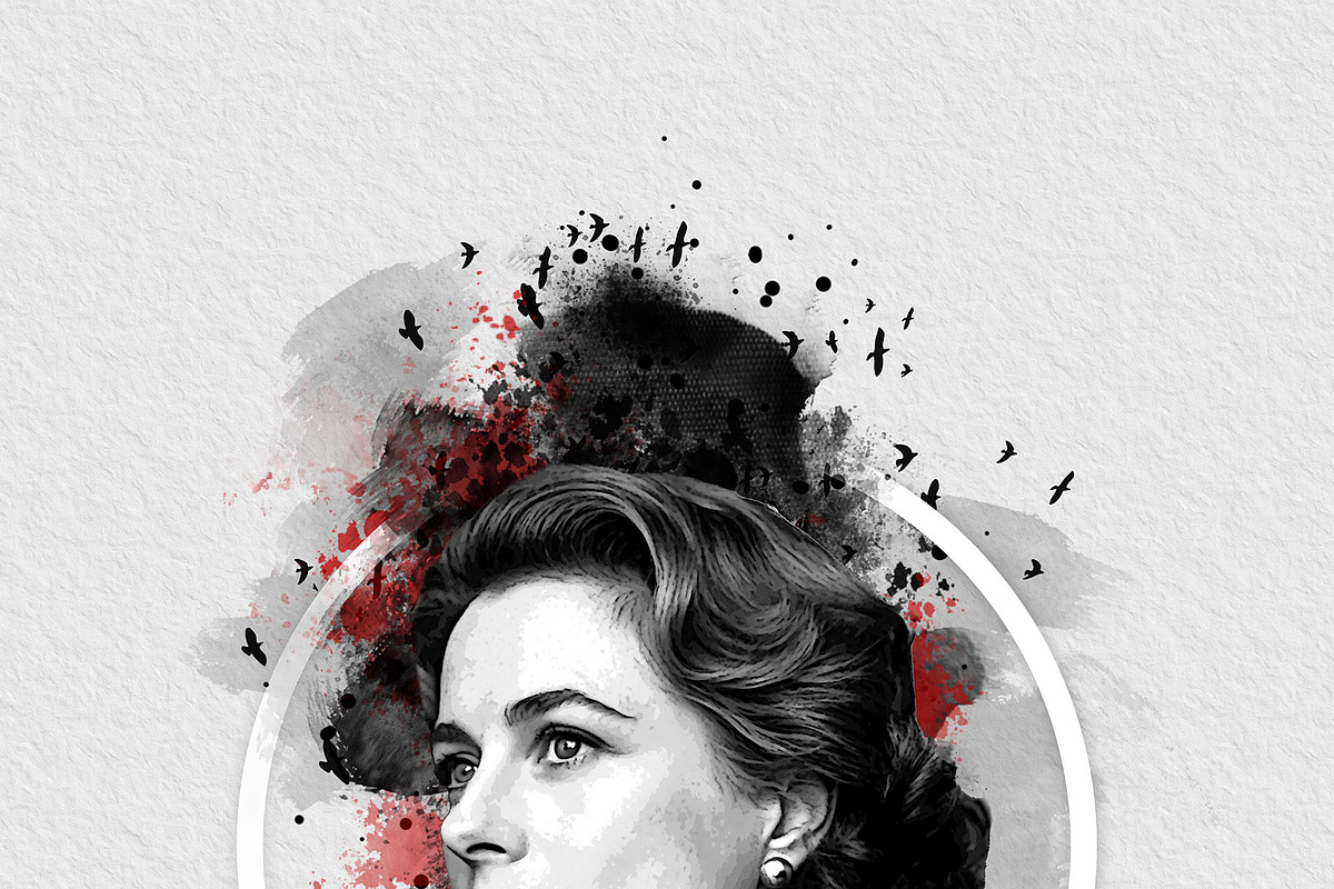 Watercolor Canvas Frame Art Effect, an Action Add-On by MRI STUDIO (Photo 26 of 34)