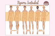 Fashion Figure Models Tan Skin PNG, a Person Illustration by Fashion Workshop Bkk (Thumbnail 3 of 6)