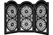 Ornamental Floral Arch Engraving, a Decorative Illustration by Designer_Momina (Thumbnail 17 of 21)