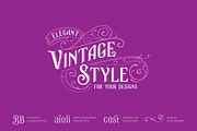 Black Spot Vintage Display Font, a Serif Font by vatesdesign (Thumbnail 4 of 9)