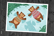 Christmas Illustration Creator/Bears, an Animal Illustration by Stella's Graphic Supply (Thumbnail 6 of 8)