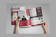 Corporate Bifold Brochure, a Brochure Template by WonderShop (Thumbnail 4 of 5)