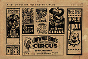 Retro Circus Pack, an Animal Illustration by Retro Machine (Thumbnail 3 of 6)