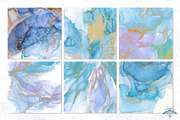 MAGIC WINTER | Ink backgrounds set, a Decorative Illustration by Tanya Vollar (Thumbnail 6 of 12)