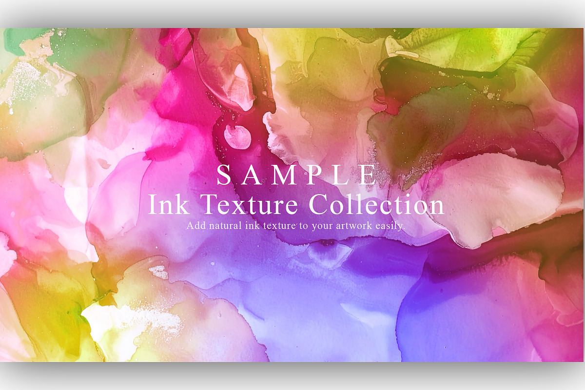 15 Ink Texture Collection, a Background Graphic by NOMO DESIGN (Photo 6 of 16)