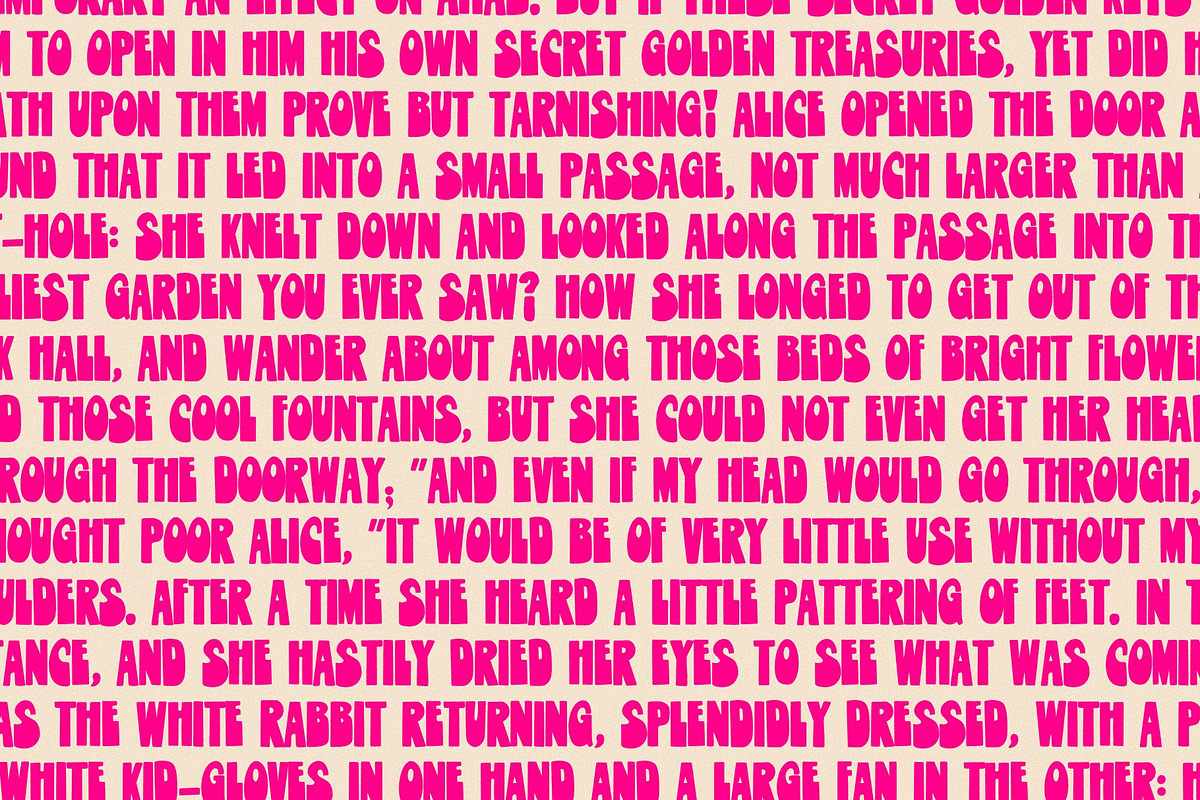 Psychedelitype Sooky - 3 font family, a Sans Serif Font by Dear Darling Design (Photo 3 of 8)