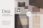 Deia Stationery Mockup Scene Creator, a Product Mockup by Moyo Studio (Thumbnail 1 of 18)