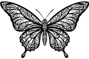 Beautiful Butterfly Silhouette, an Object Graphic by Designer_Momina (Thumbnail 20 of 20)