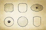Vector Hand Drawn Frames, a Branding & Logo Template by VL Shop (Thumbnail 2 of 3)
