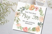 Soft Coral, Pink and White Flowers, an Illustration by Graphic Blue Bird (Thumbnail 5 of 6)