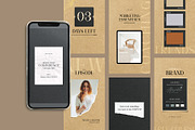 50 Instagram Templates - PS & Canva, a Social Media Template by Imagination Area (Thumbnail 2 of 5)