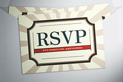 Vintage Wedding Invitation Suite, an Invitation Template by The Good Store (Thumbnail 3 of 4)