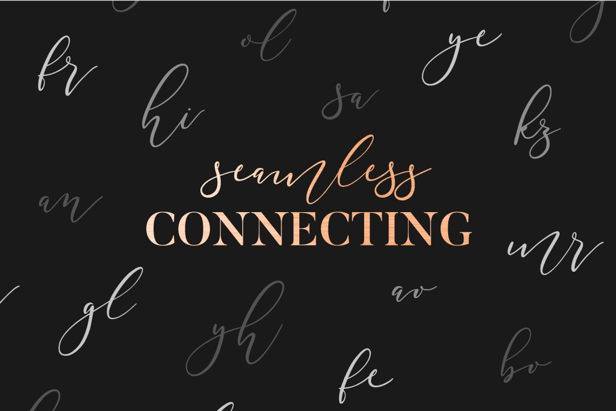 Southfield Typeface, a Script Font by Mats-Peter Forss (Photo 10 of 12)