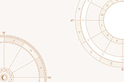 Astrology Wheel Vector, an Illustration by jessicamdesign (Thumbnail 8 of 8)