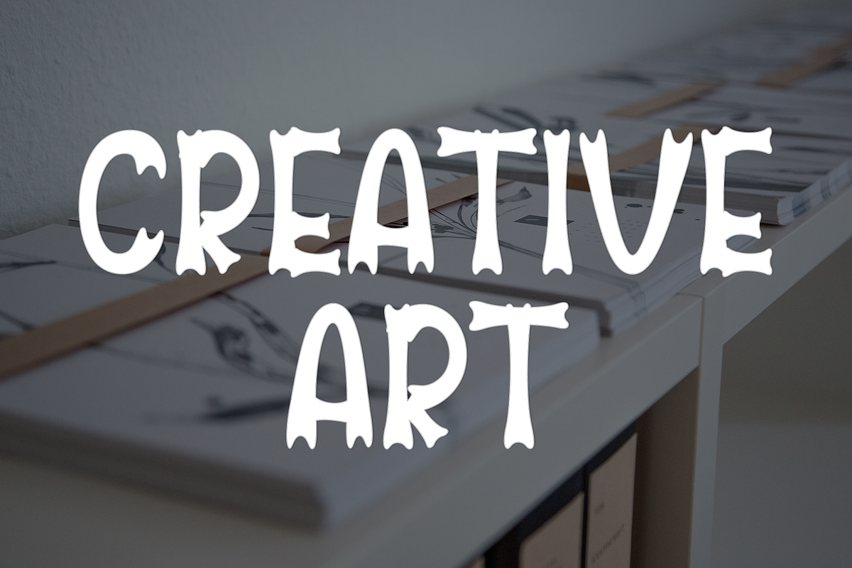 Wednesday, a Sans Serif Font by FreshTypeINK (Photo 7 of 8)