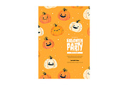 Colorful Halloween Invitation Set, a Templates & Theme by McLittle Stock (Thumbnail 3 of 5)
