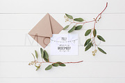 A2 Card Mockup - Eucalyptus 3, a Product Mockup by ILLONA GRAPHICS (Thumbnail 5 of 5)