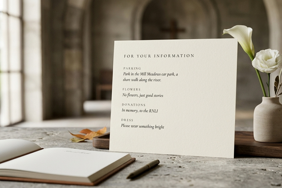 Memorial Stationery 100 Templates V2, an Invitation Template by pawellpi (Photo 72 of 90)