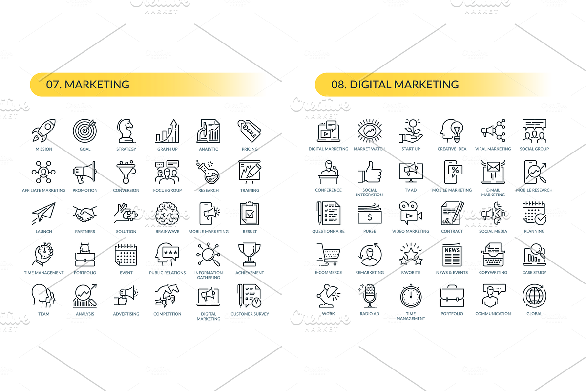 Icon Pack, an Icon by Kalash (Photo 8 of 30)