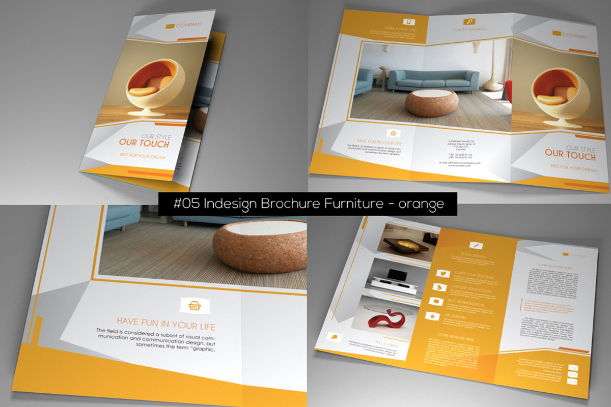 Graphic Templates Bundle Dream, a Brochure Template by RudanStudio (Photo 6 of 52)