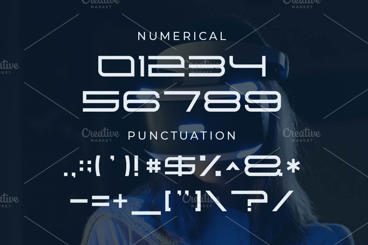 Jouta | Modern Futuristic Font, a Sans Serif Font by Artiveko (Photo 4 of 4)